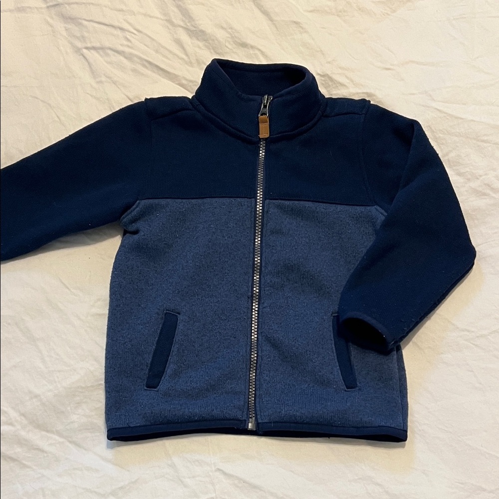 Carter’s  Two-Tone Navy Zip Jacket